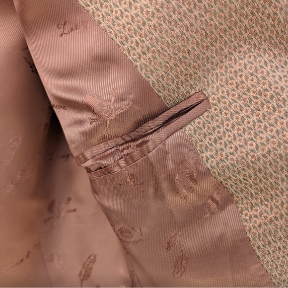 Zadig & Voltaire | Volta Deluxe Blazer Jacket Metallic Rose Gold Small size 36 - Picture 10 of 14